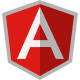 Website developer for hire: Angular logo by devabit