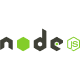 Website developer for hire: Node.js logo by devabit