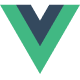 Website developer for hire: Vue.js logo by devabit