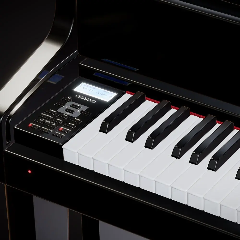 Casio 3D model of piano by devabit