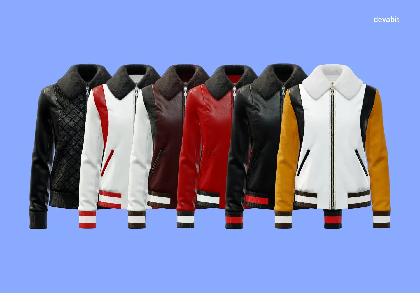 Louis Vuitton Varsity Jacket 3D model 3D printable