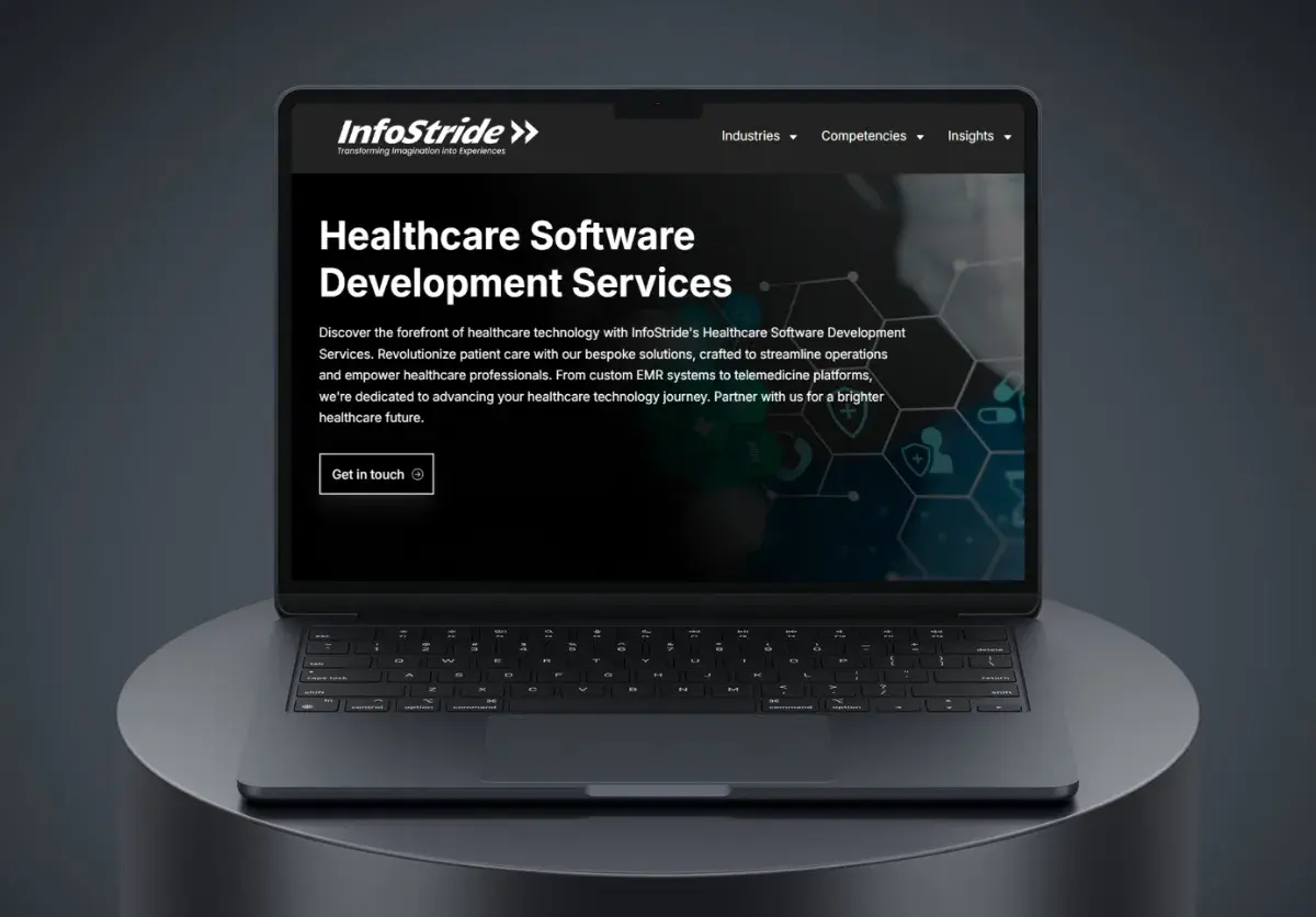 Medical software development companies: InfoStride