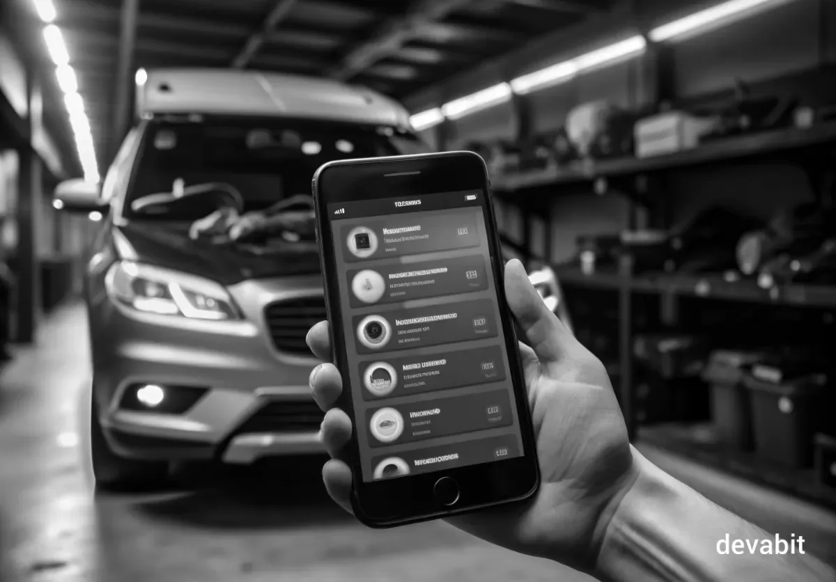 Use of AI in automotive industry predictive maintenance by devabit