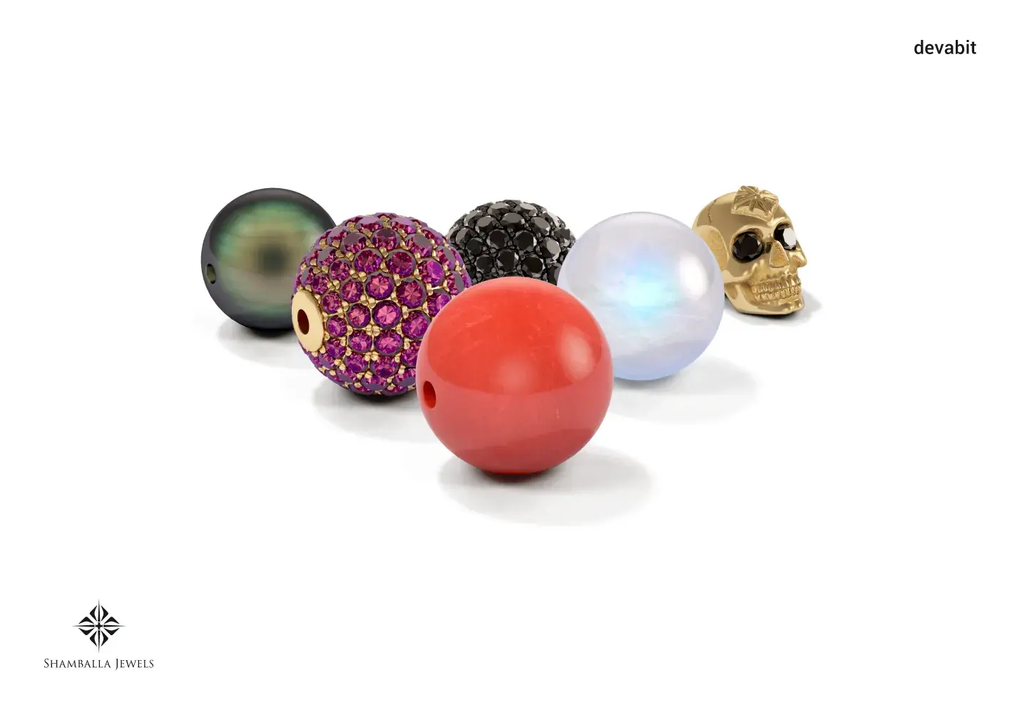 Shamballa 3D models by devabit