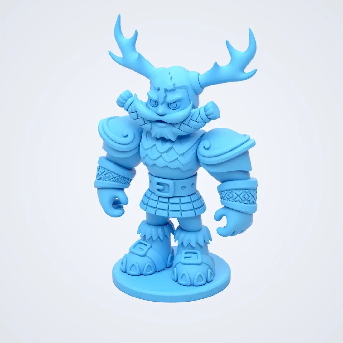 Toogle toy 3D character 6 by devabit